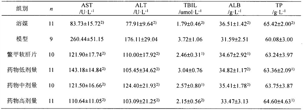 A traditional Chinese medicine composition for treating liver cancer and liver cirrhosis