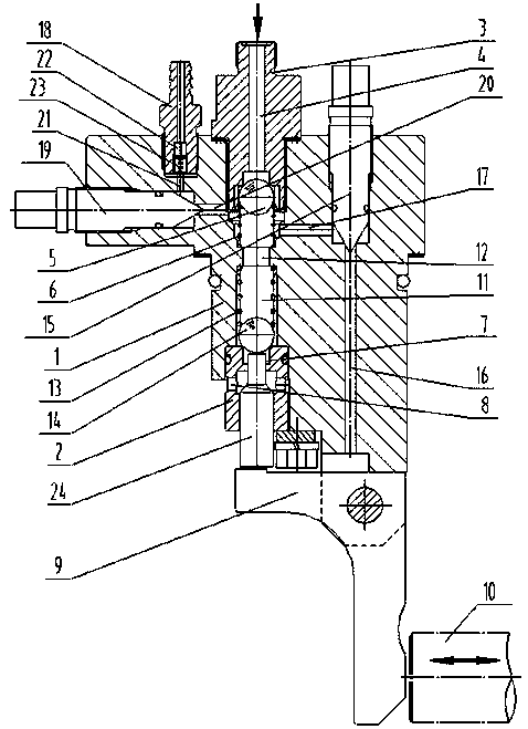 Multi-functional oil supplementary valve for diaphragm pump