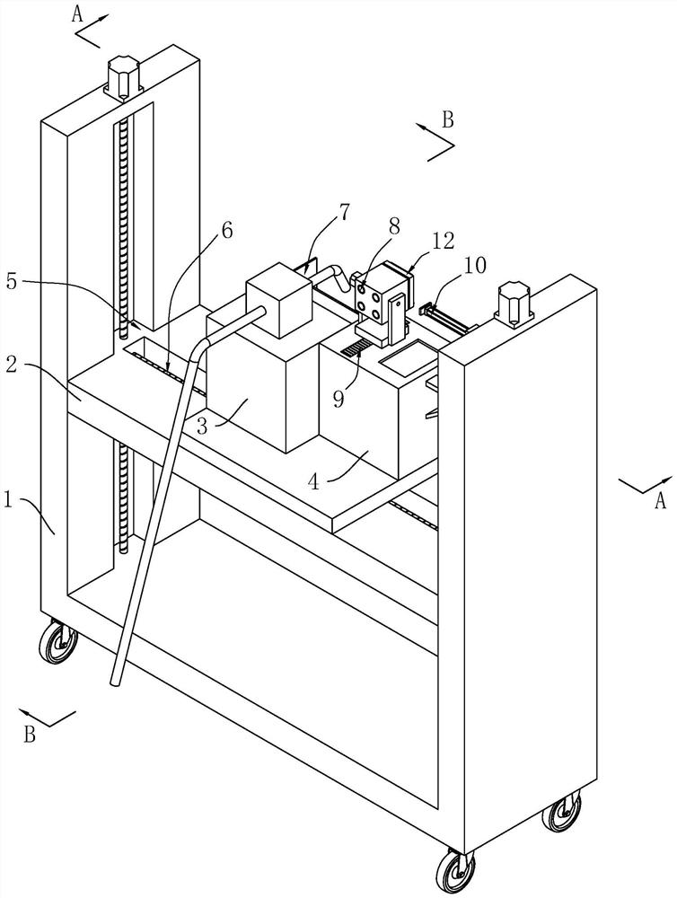 Full-automatic tiling and plastering machine