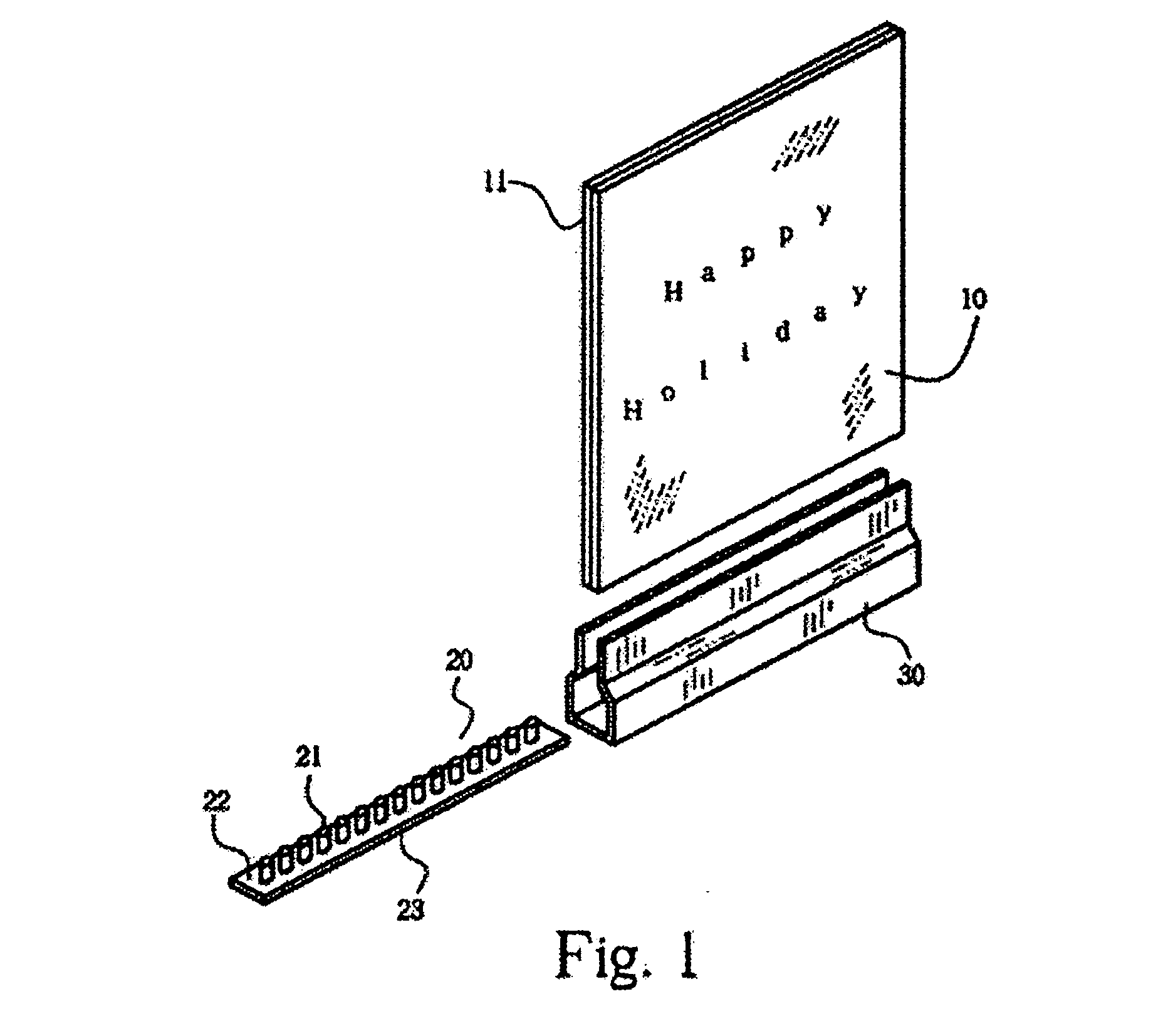 Transparent Plate with Color-Changeable Lighting Image