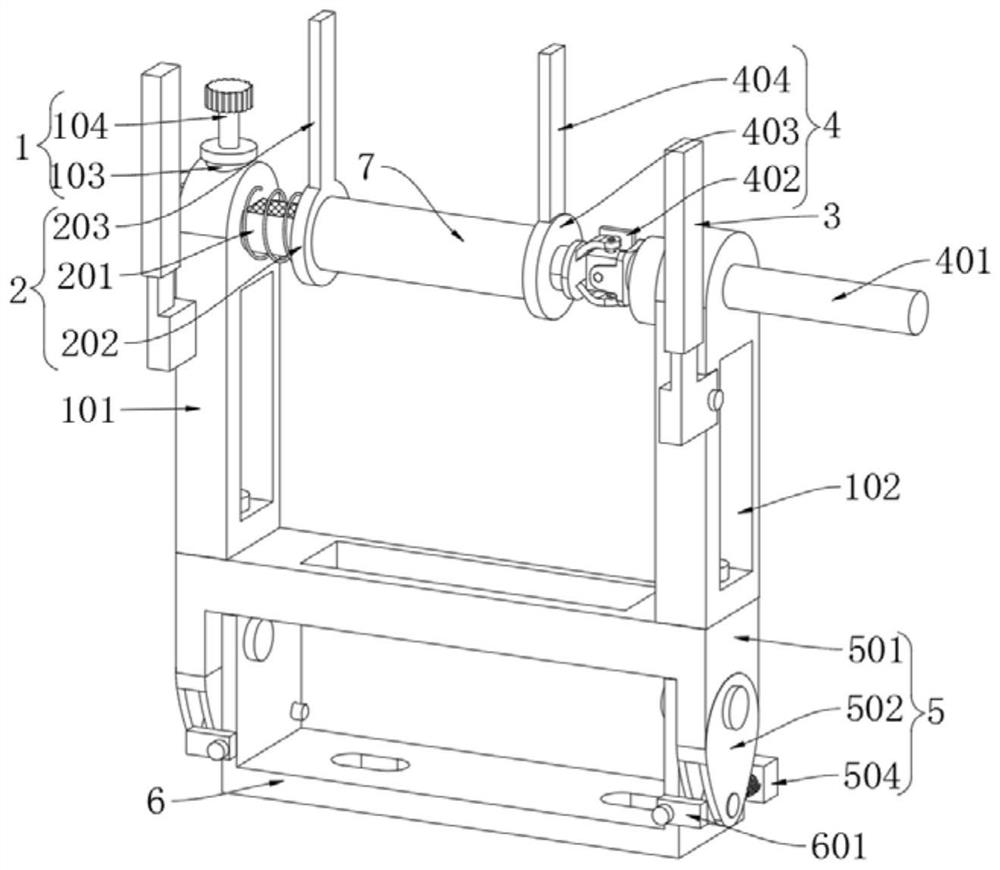 Anti-winding mechanism for end face fibers of textile machinery rotating parts