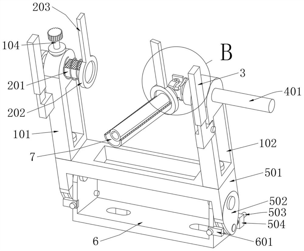 Anti-winding mechanism for end face fibers of textile machinery rotating parts