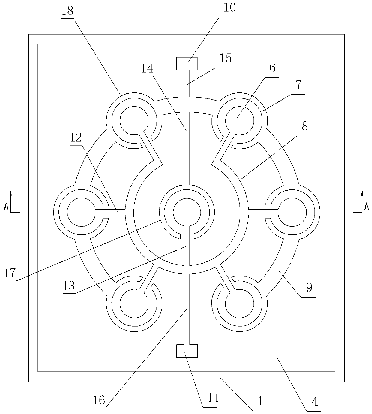 Piezoelectric ultrasonic transducer and working method thereof