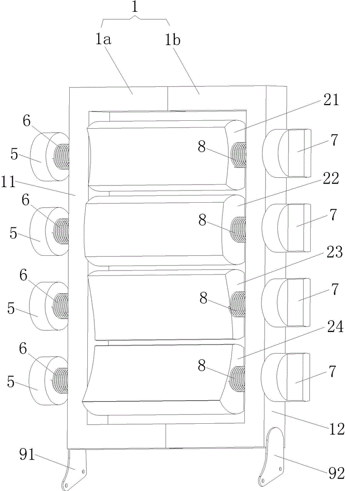 Car seat backrest framework capable of changing shape