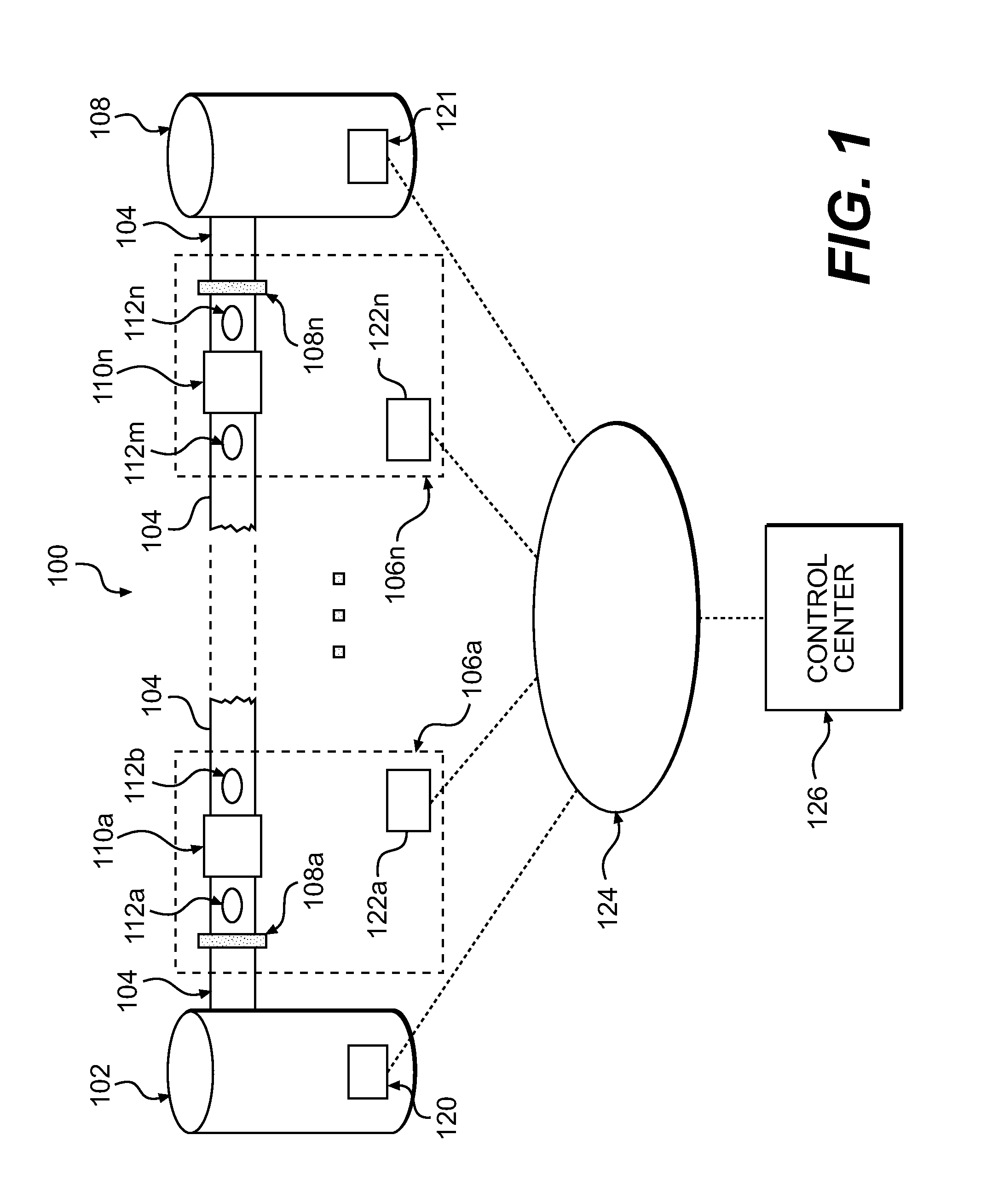 Method and apparatus for real time enhancing of the operation of a fluid transport pipeline