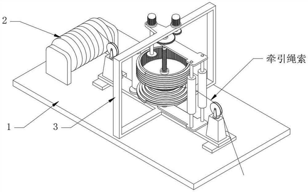 Fixed winch hoist applied to self-drainage gate