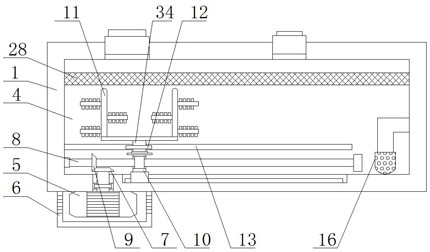 A device for cleaning oil pollution of mechanical equipment