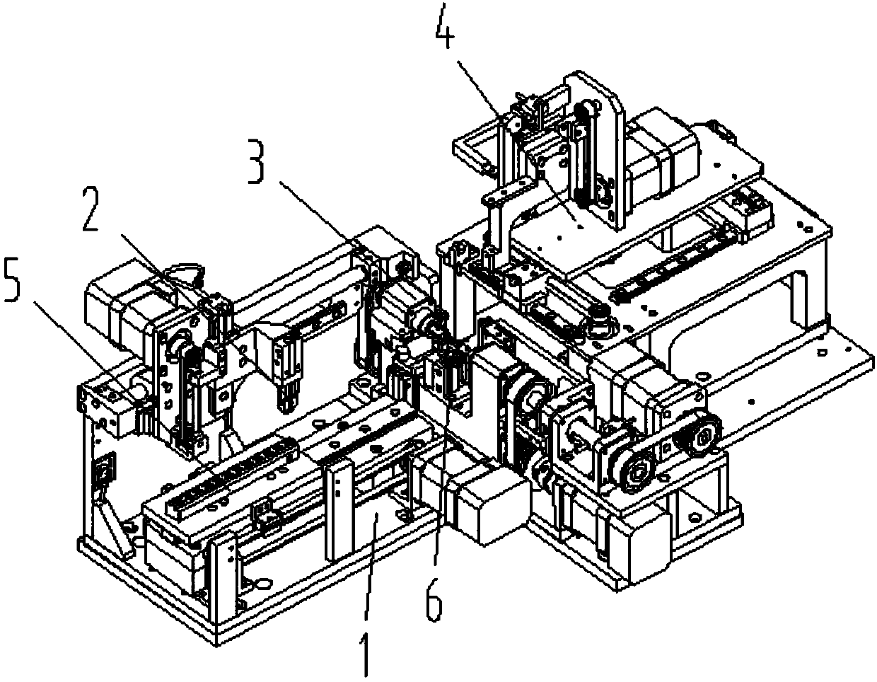 A winding machine for transformer skeleton