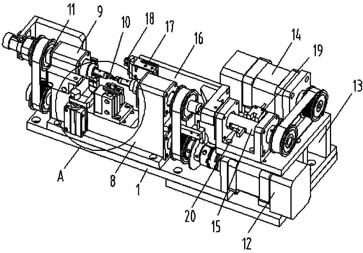 A winding machine for transformer skeleton