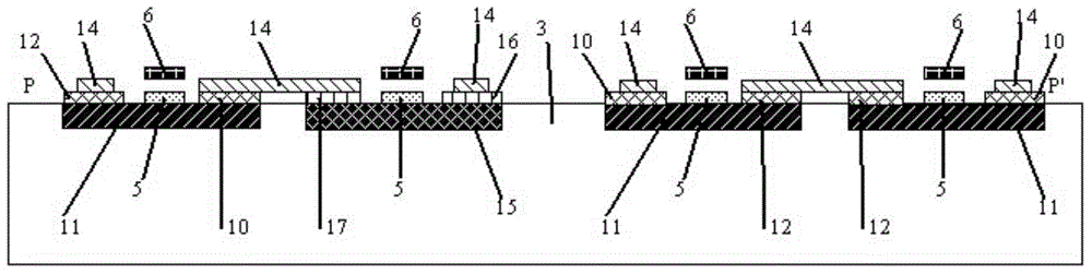 Gallium nitride base low leakage current cantilever beam switch class B push-pull power amplifier