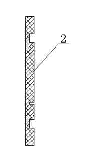 Semi-prefabricating construction process for concrete thin-wall lower return eave