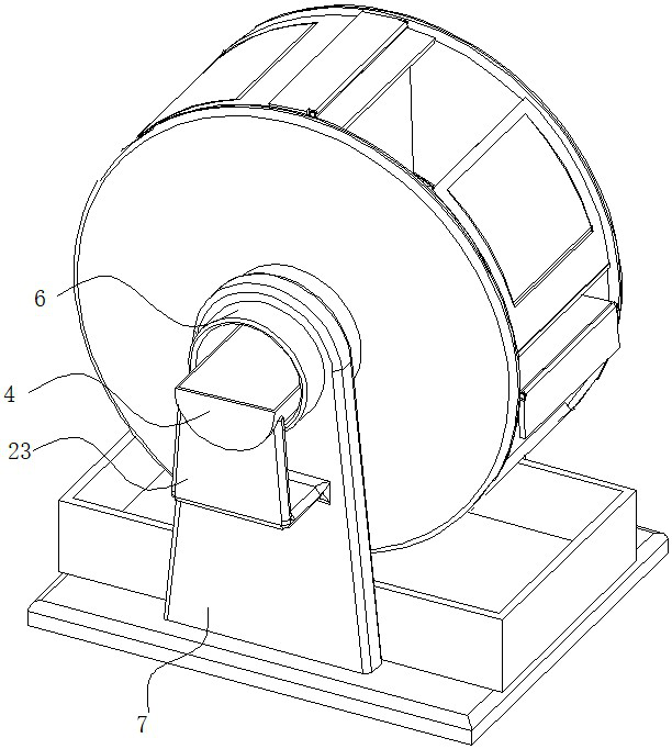 Automatic screening device for high-performance geopolymer cement-based composite material