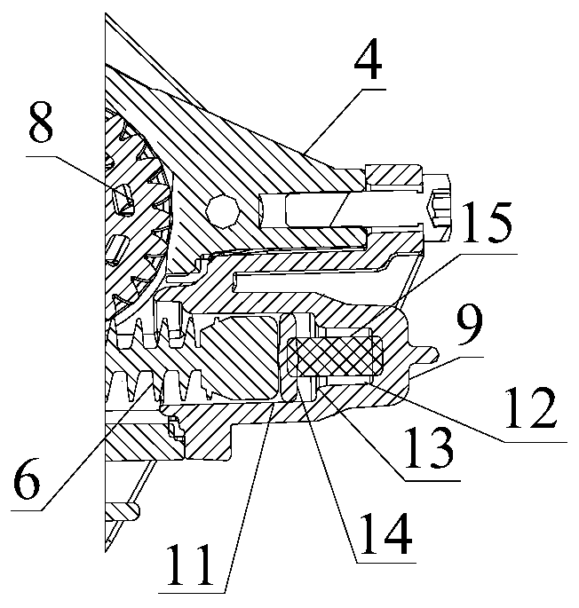 Skylight lifting motor driving device