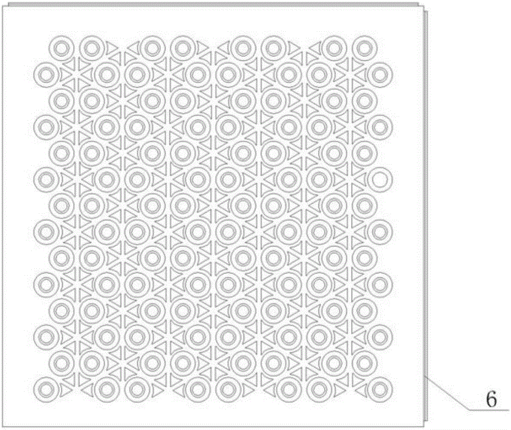 Light-weight roof square planting box