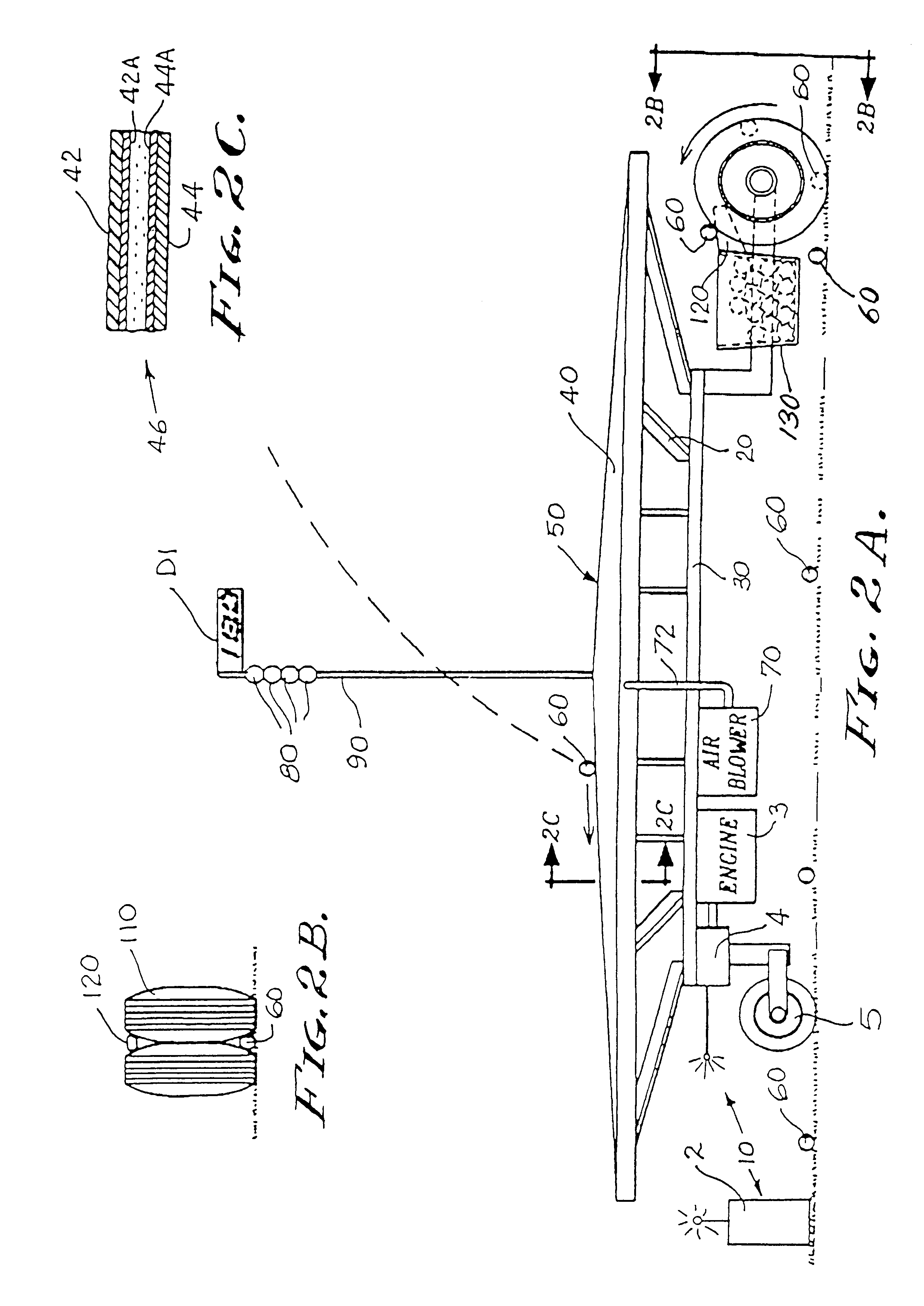 Moving practice green and ball pickup apparatus