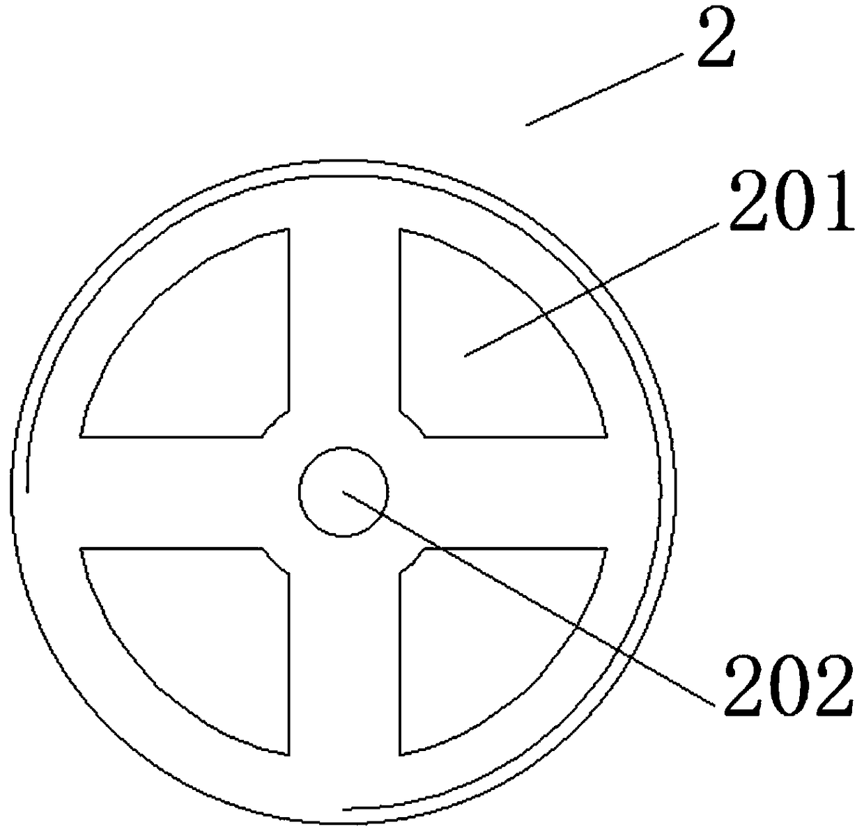 Anti-blocking spray head for dry lubricating agent