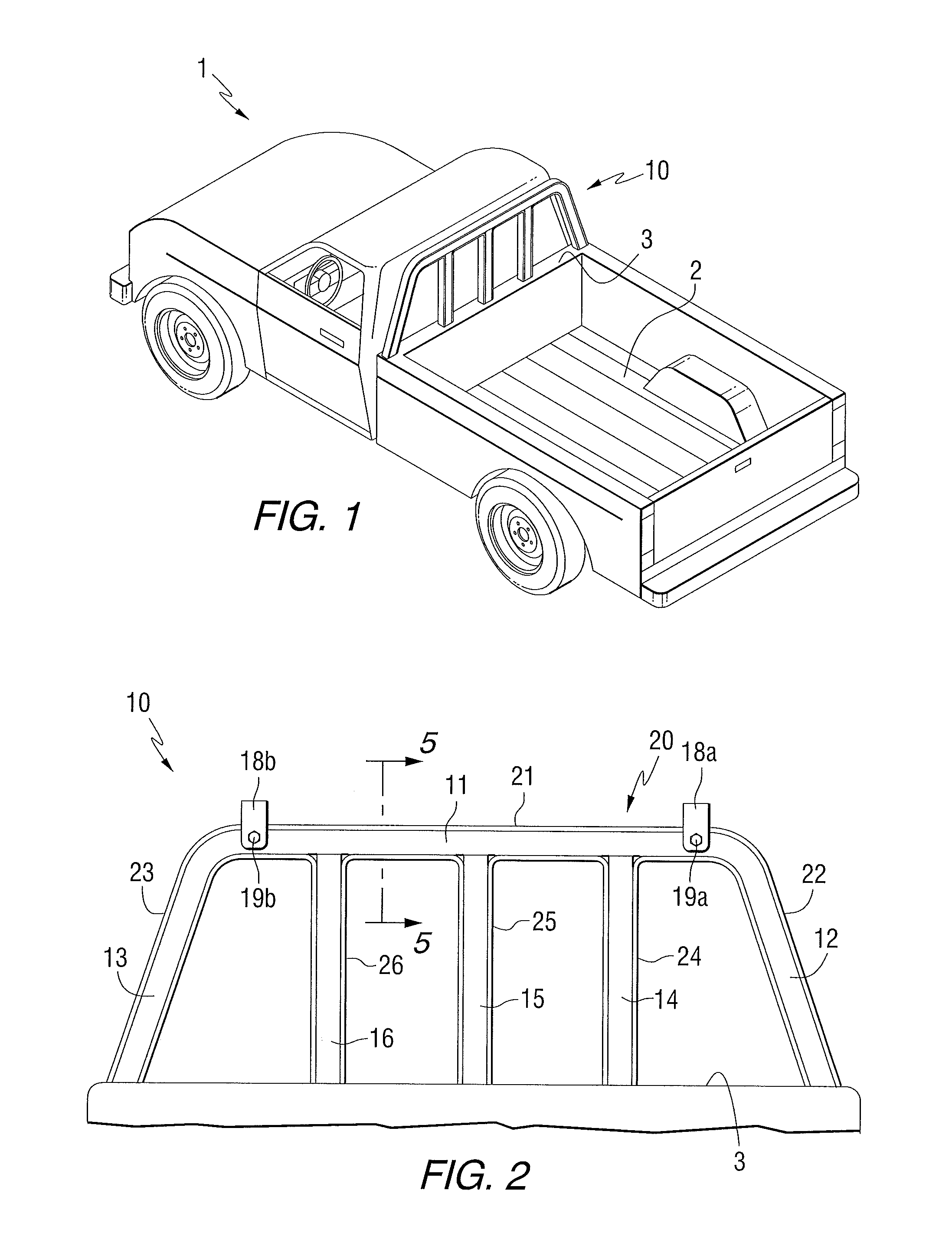 Protective covers for truck cab guards