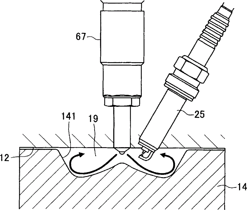 Control device and control method for spark ignition gasoline engine