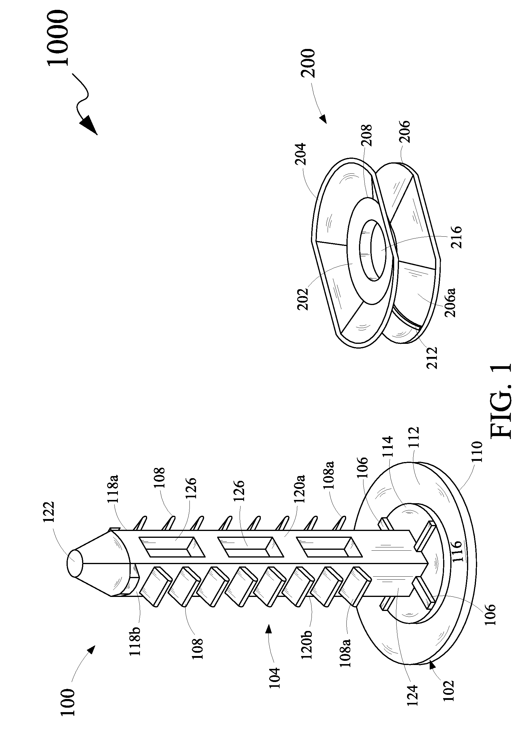 Two-piece Fastener