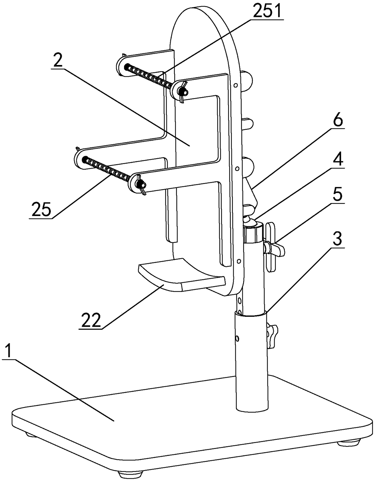 Foot-ankle fixator for osteotomy around knee joint