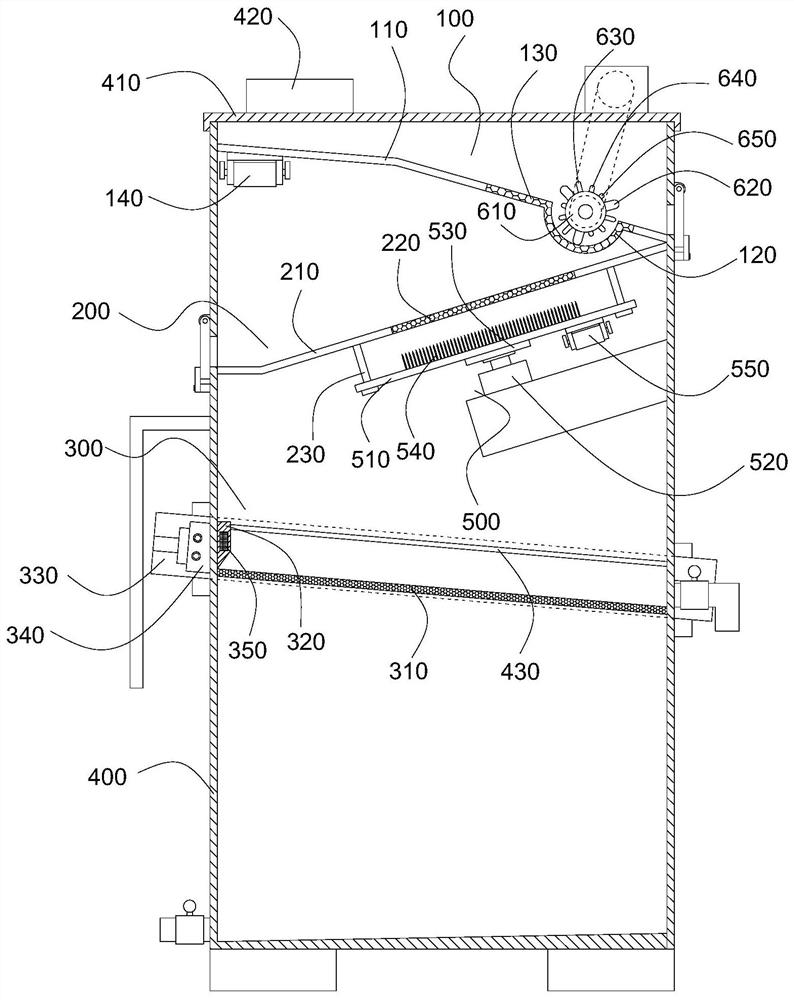 Anti-blocking sewage treatment device