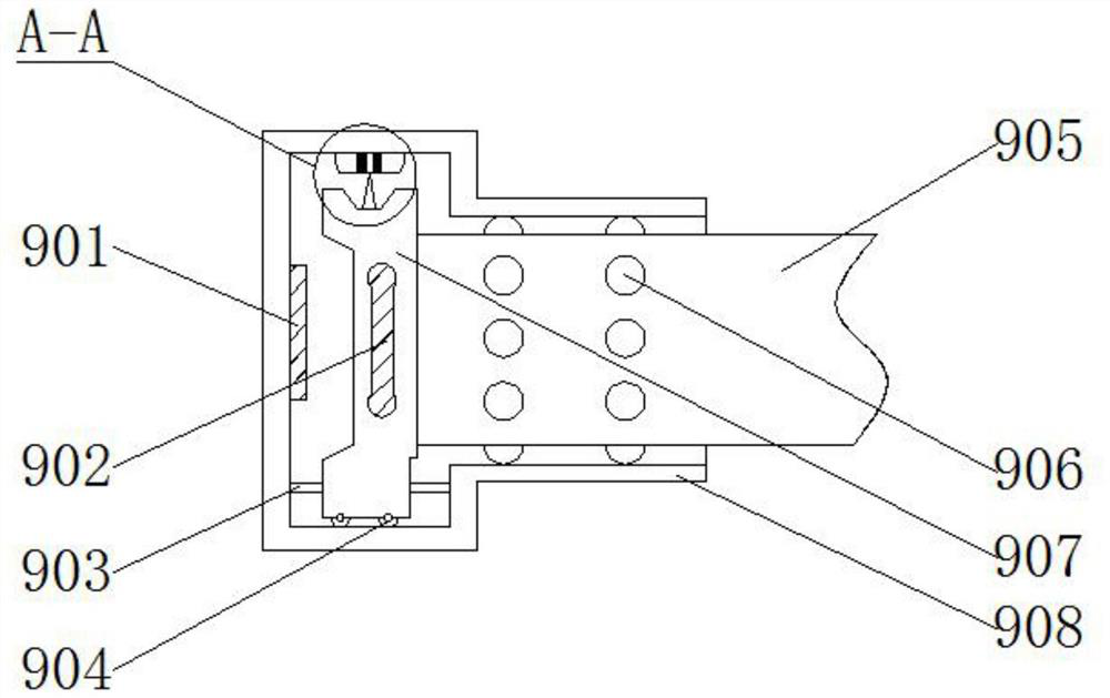 Inner wall smearing auxiliary device for corrugated pipe manufacturing and using method of inner wall smearing auxiliary device