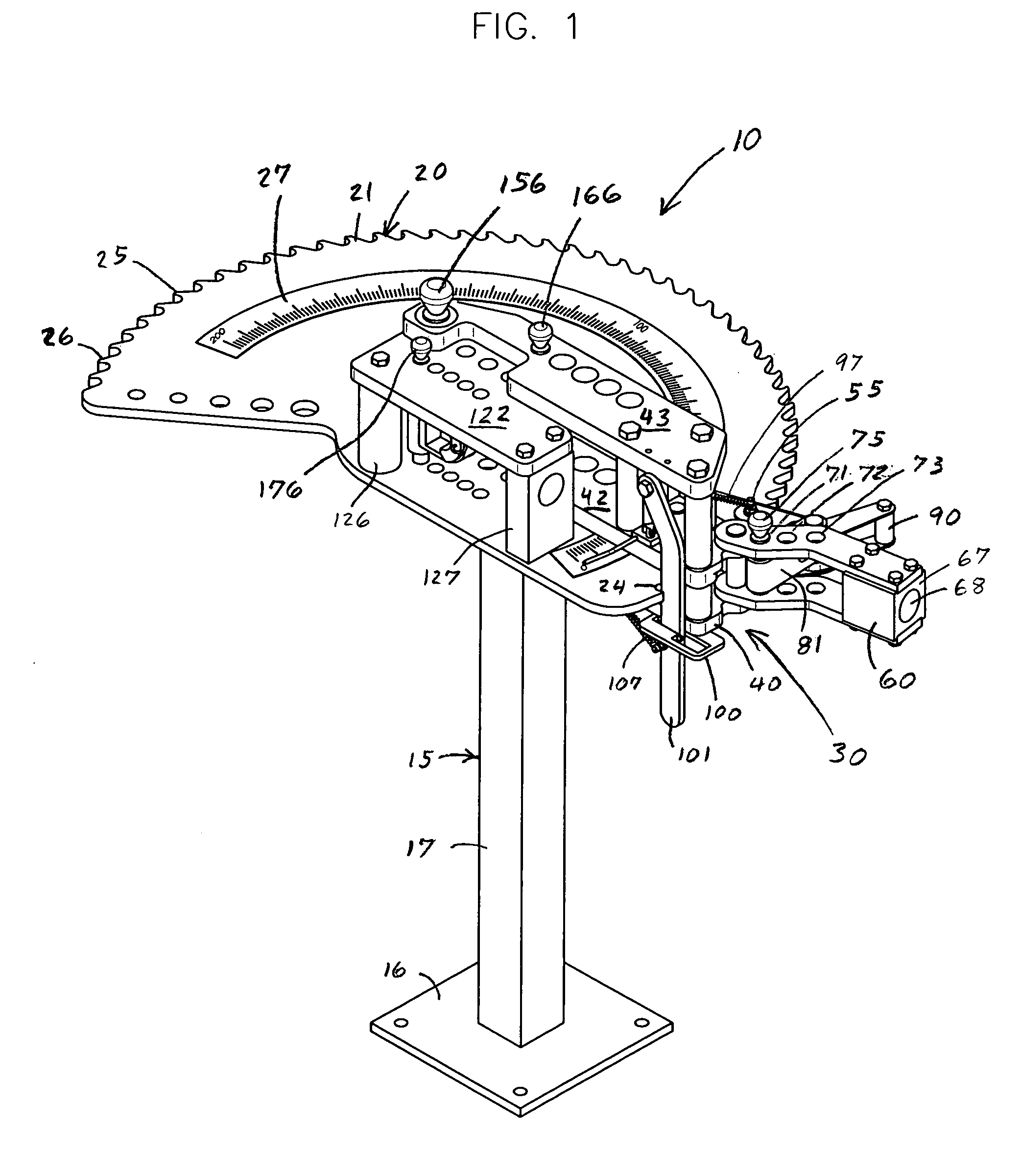 Tube bending machine