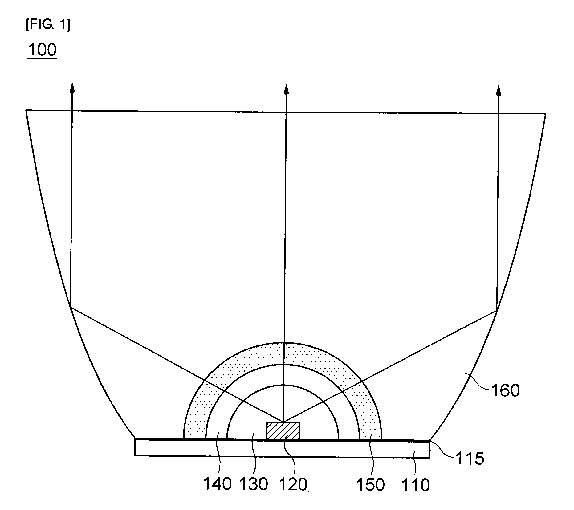 White light emitting diode and lighting apparatus using the same