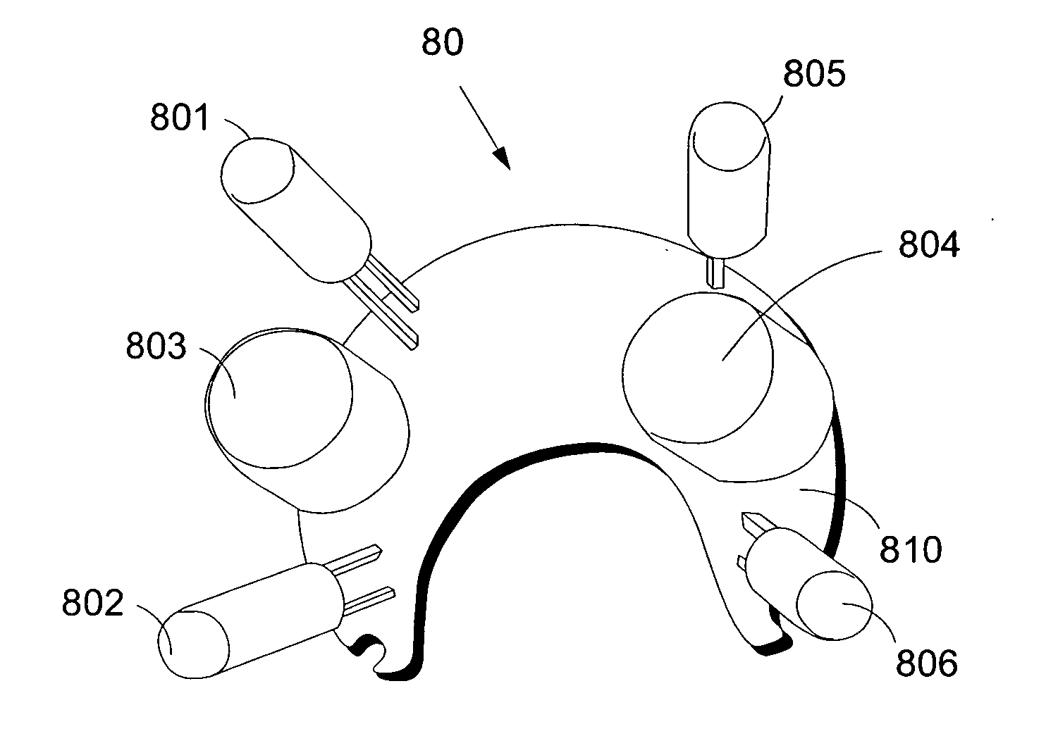 Optical head for endoscope