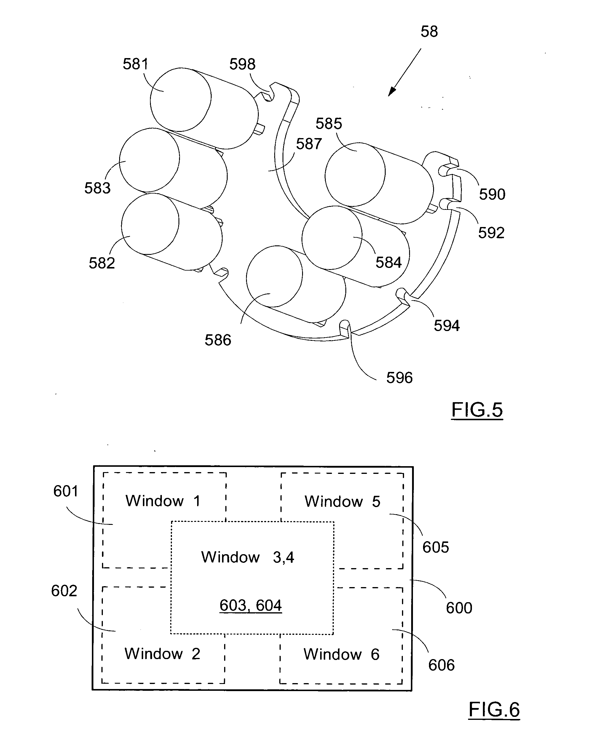 Optical head for endoscope