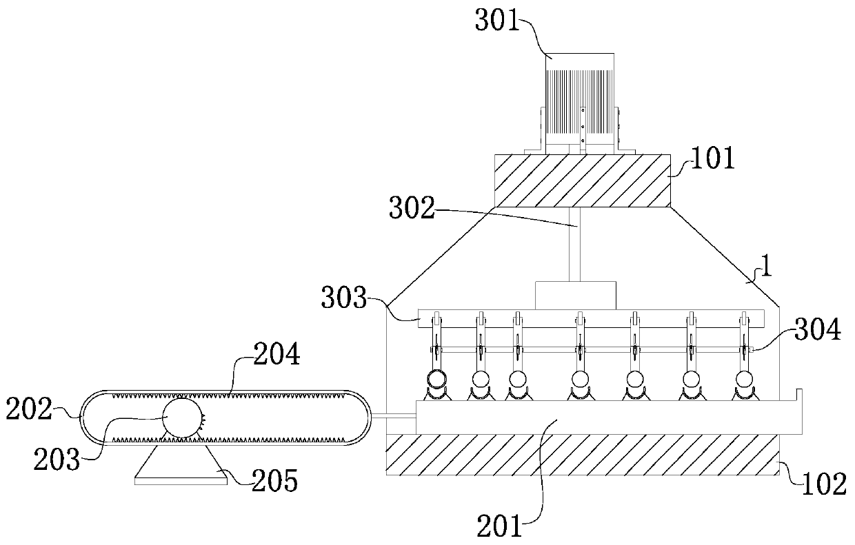 Motor stator punching sheet manufacturing process