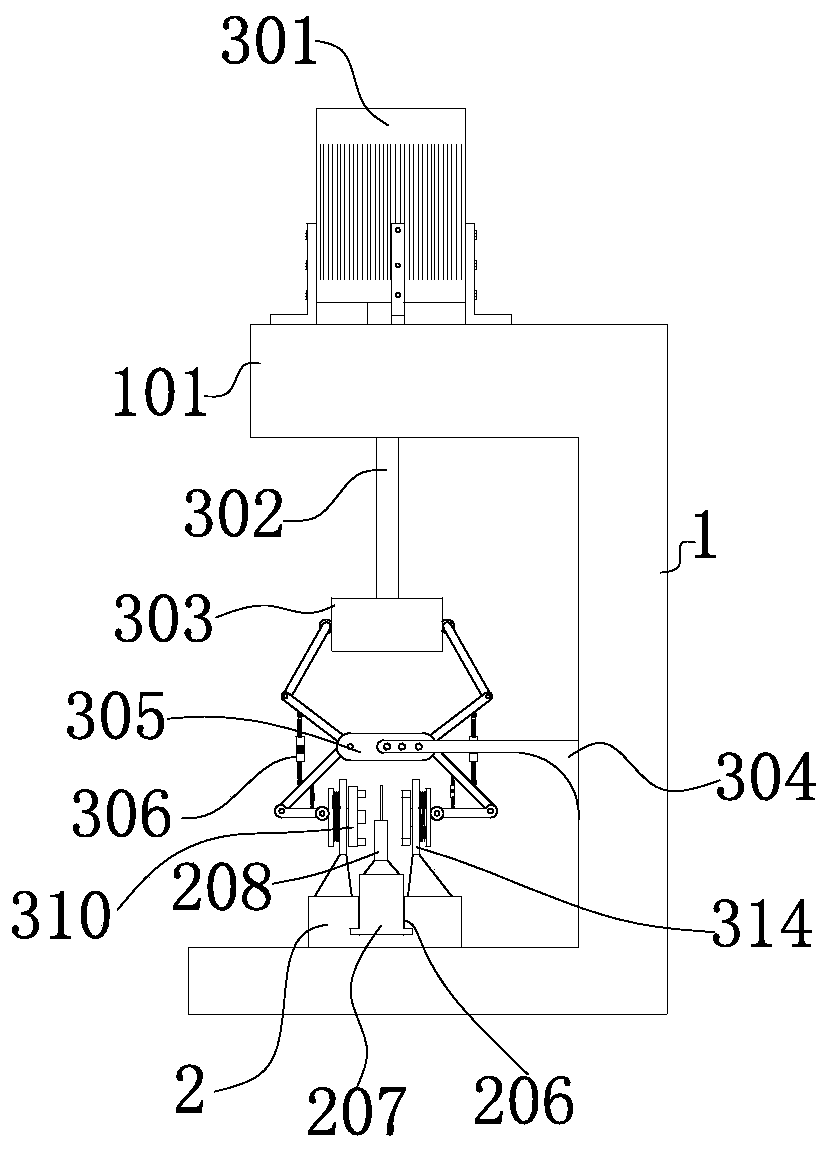 Motor stator punching sheet manufacturing process