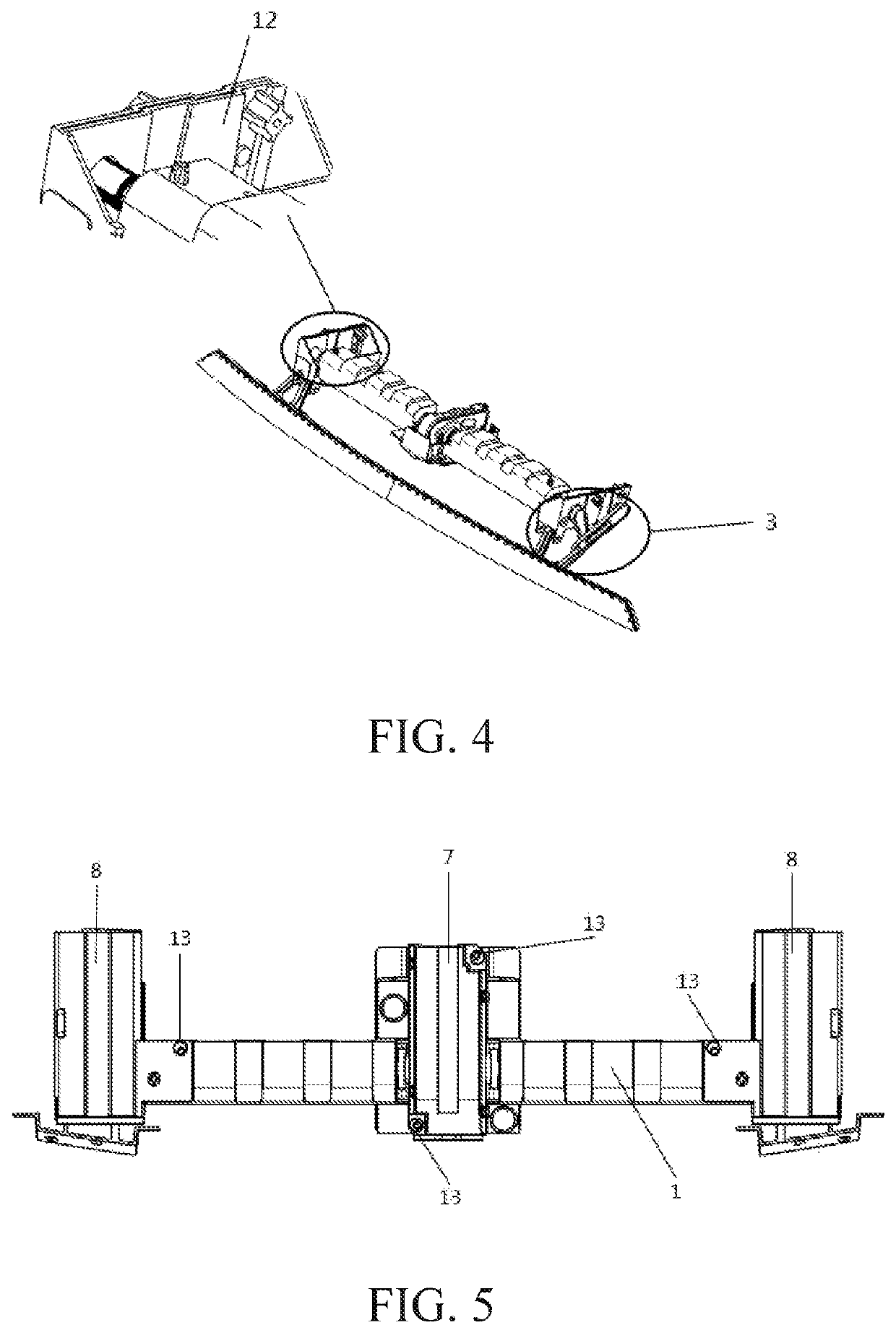 Active front splitter for automobile