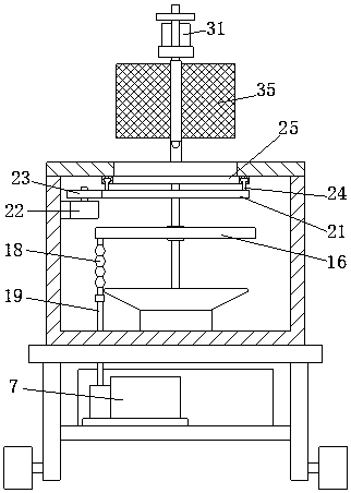 Dust particle detection apparatus used for factory workshop