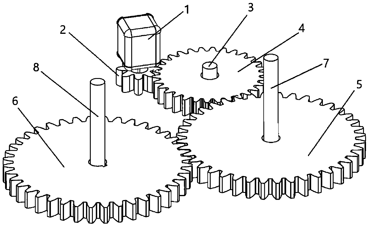 Wheel disc traction type optical fiber tapering machine and method