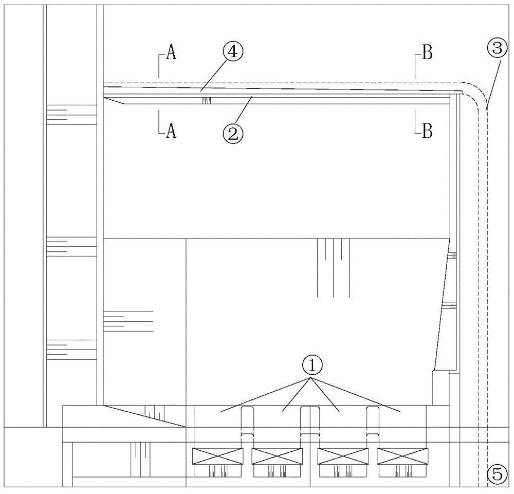 Sediment disposal method for water inlets of power station