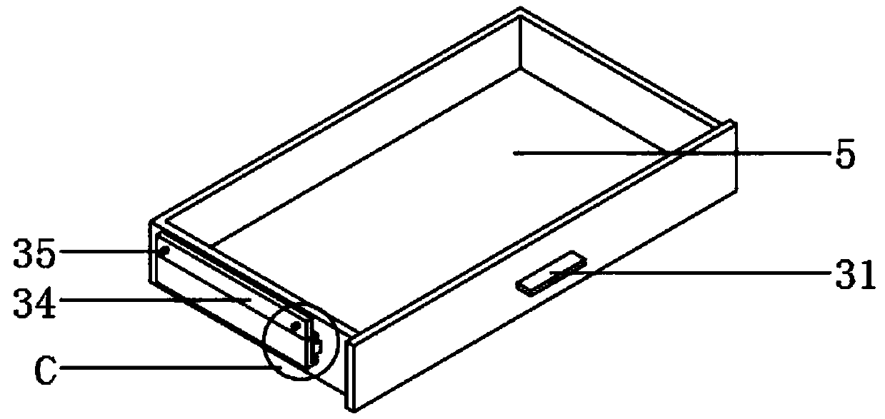 Yarn storage rack for air jet loom