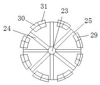 Novel integrated apparatus for conditioning and desulphurizing flue gas by dry method