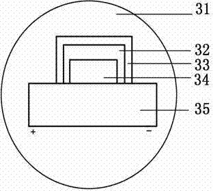 Health care apparatus based on linear package of lighting-emitting diodes (LEDs)