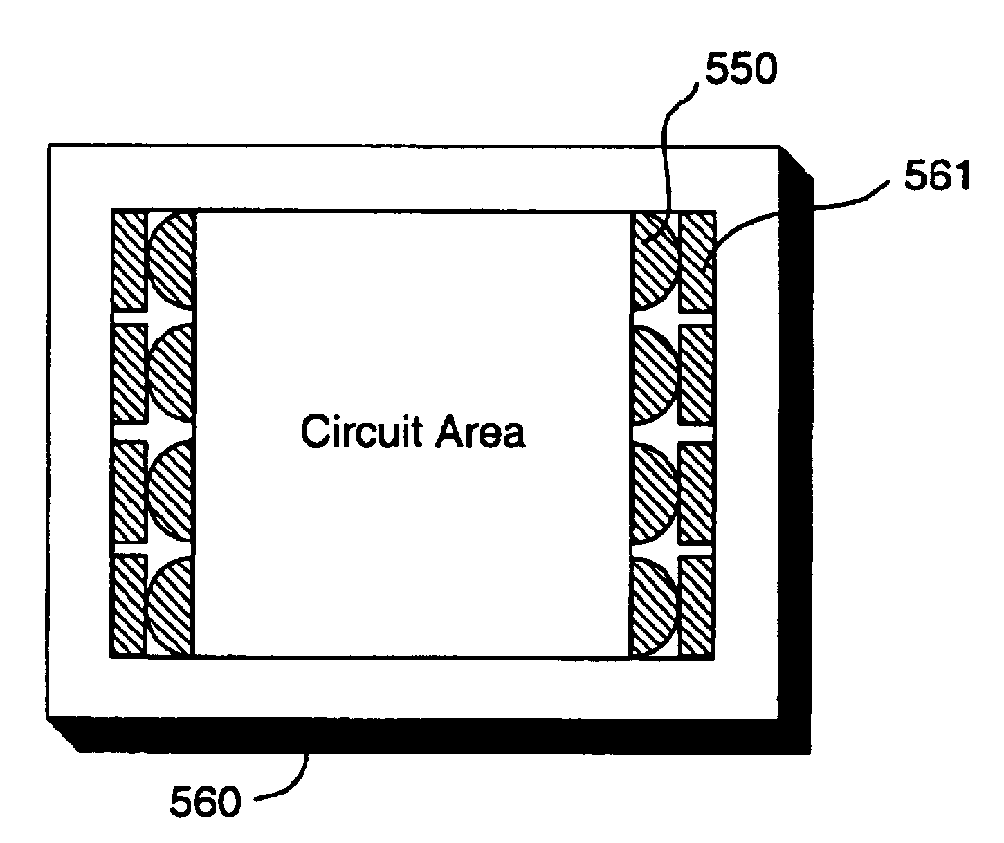 Integrated circuit with improved interconnect structure and process for making same