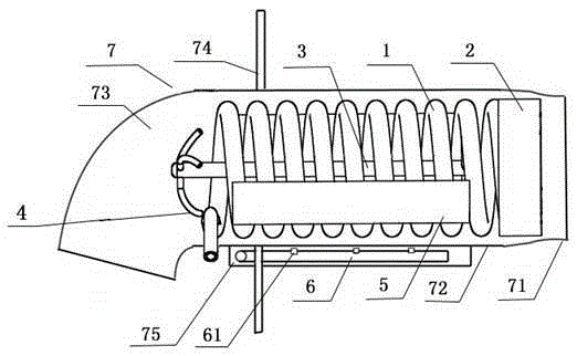 A kind of bio-alcohol oil burning device