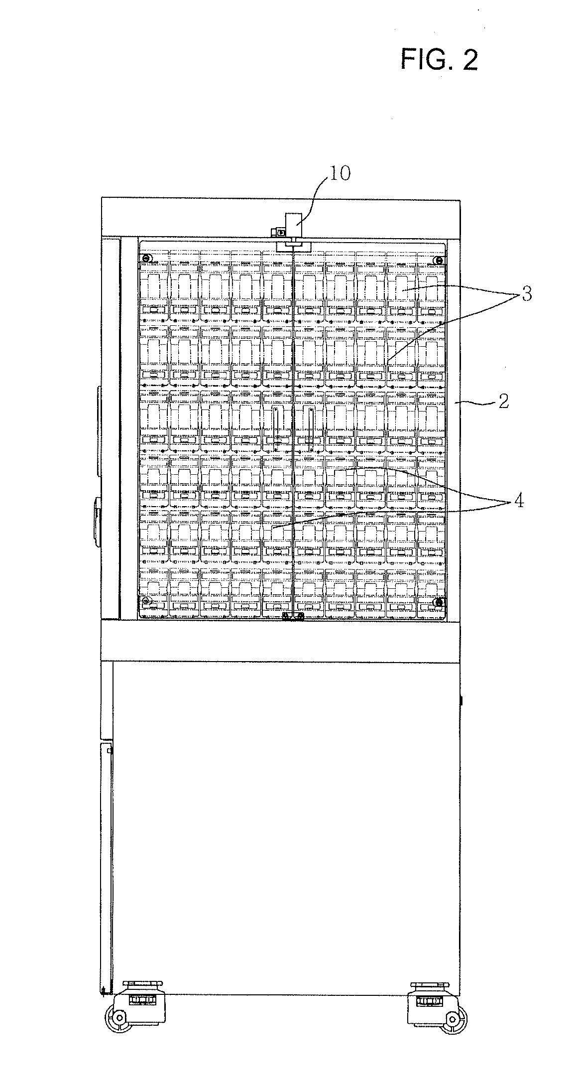 Automatic medicine packaging machine with door lock unit