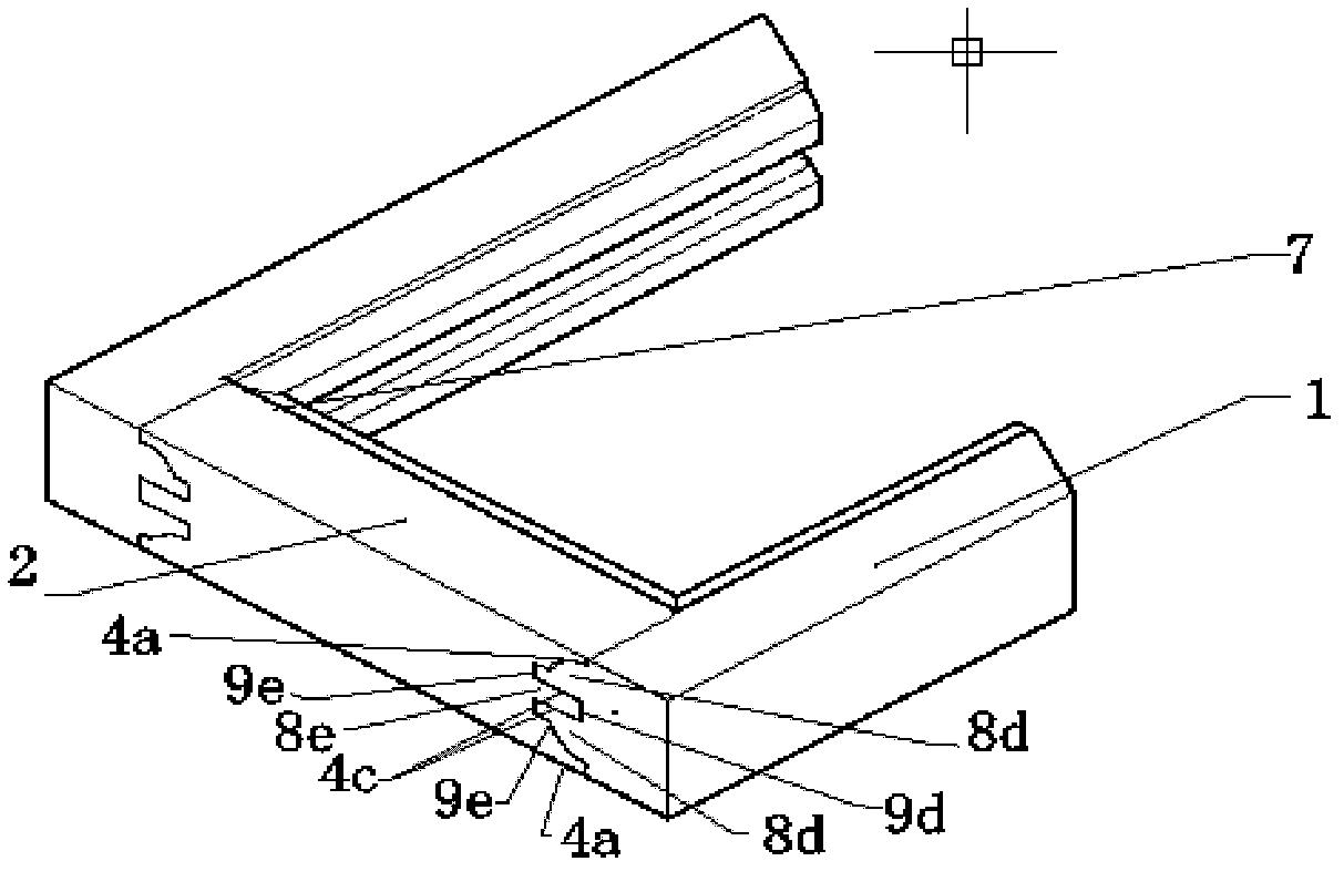 Recombined bamboo indoor door