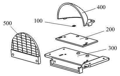 Micro-lens array headlamp for led automotive lighting