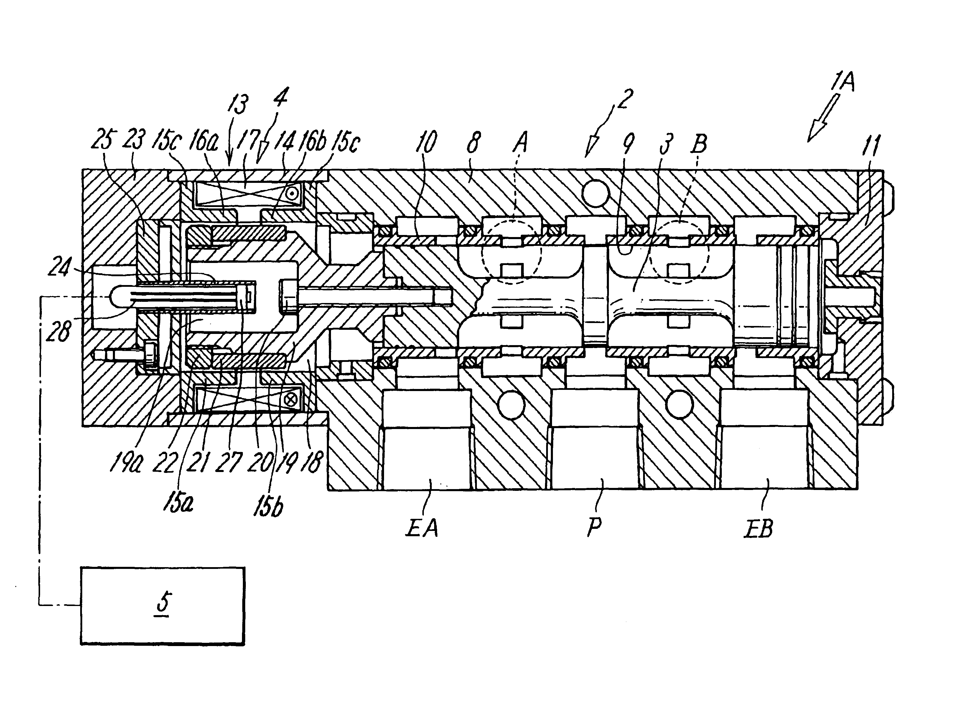 Air servo valve