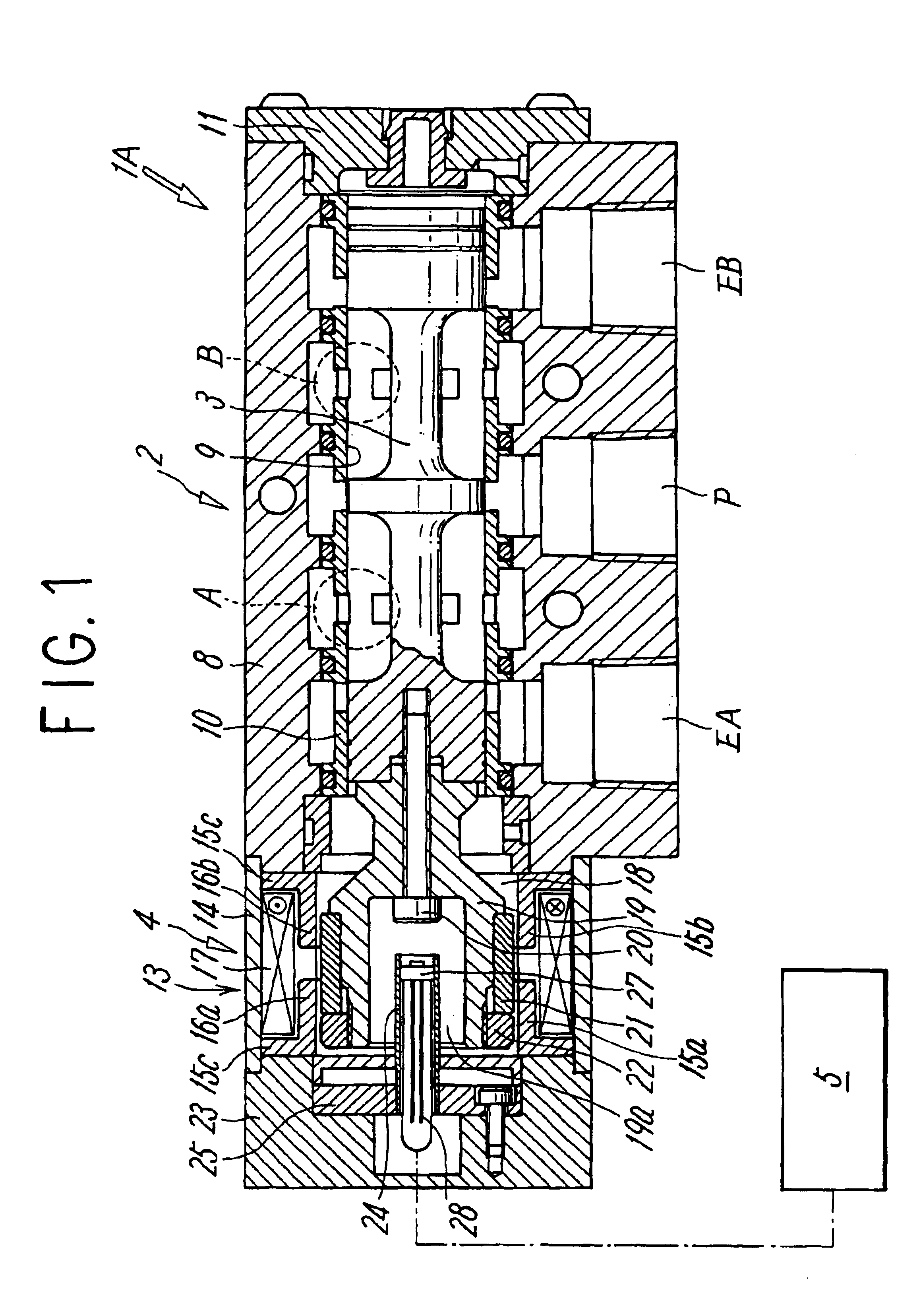 Air servo valve