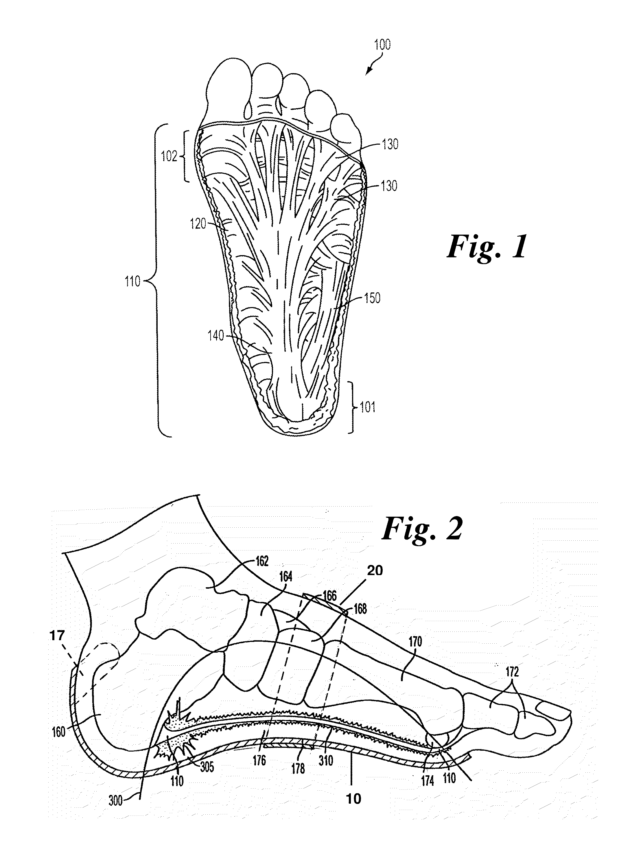 Disposable Two-Part Orthotic Foot Support Strap System And Method