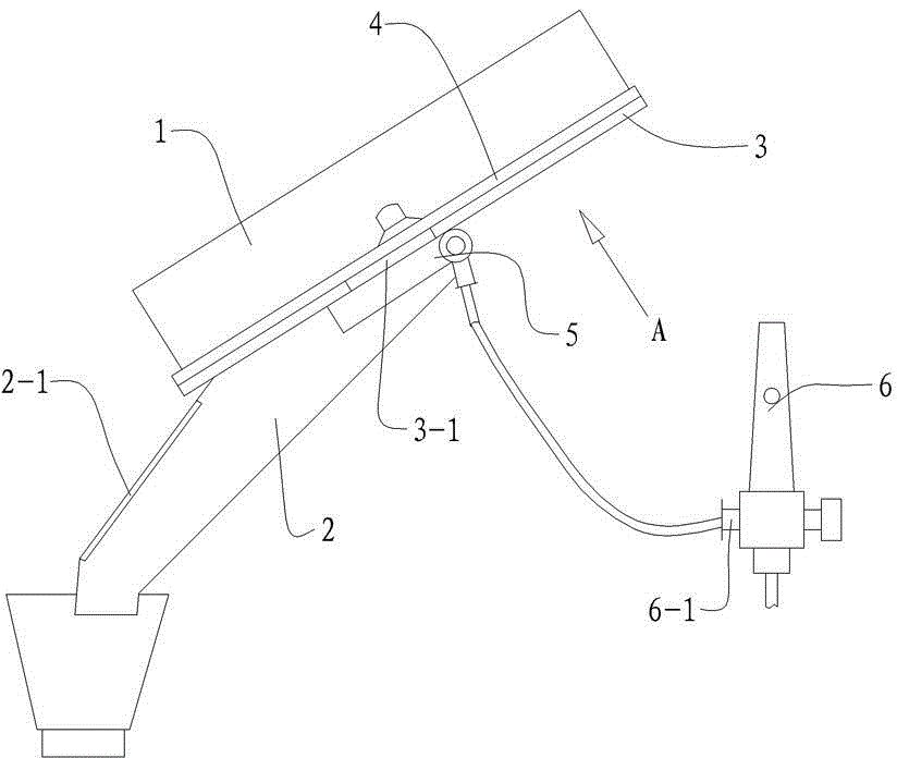 Four-pipeline double-head counting machine