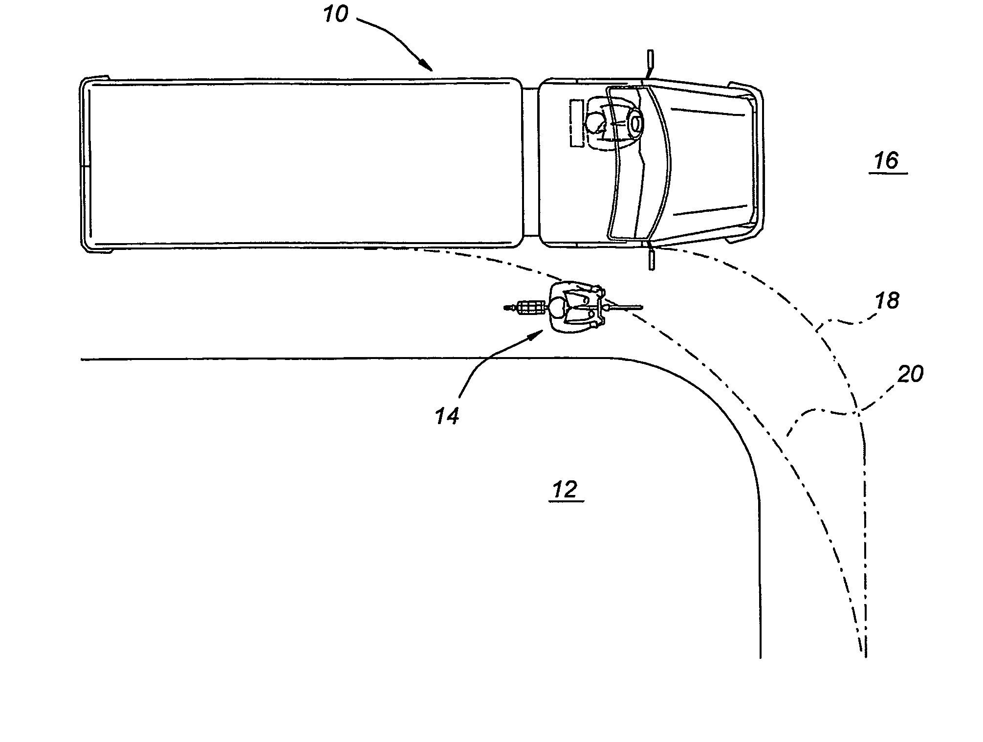 Device for avoiding traffic accidents where at least one motor vehicle is involved