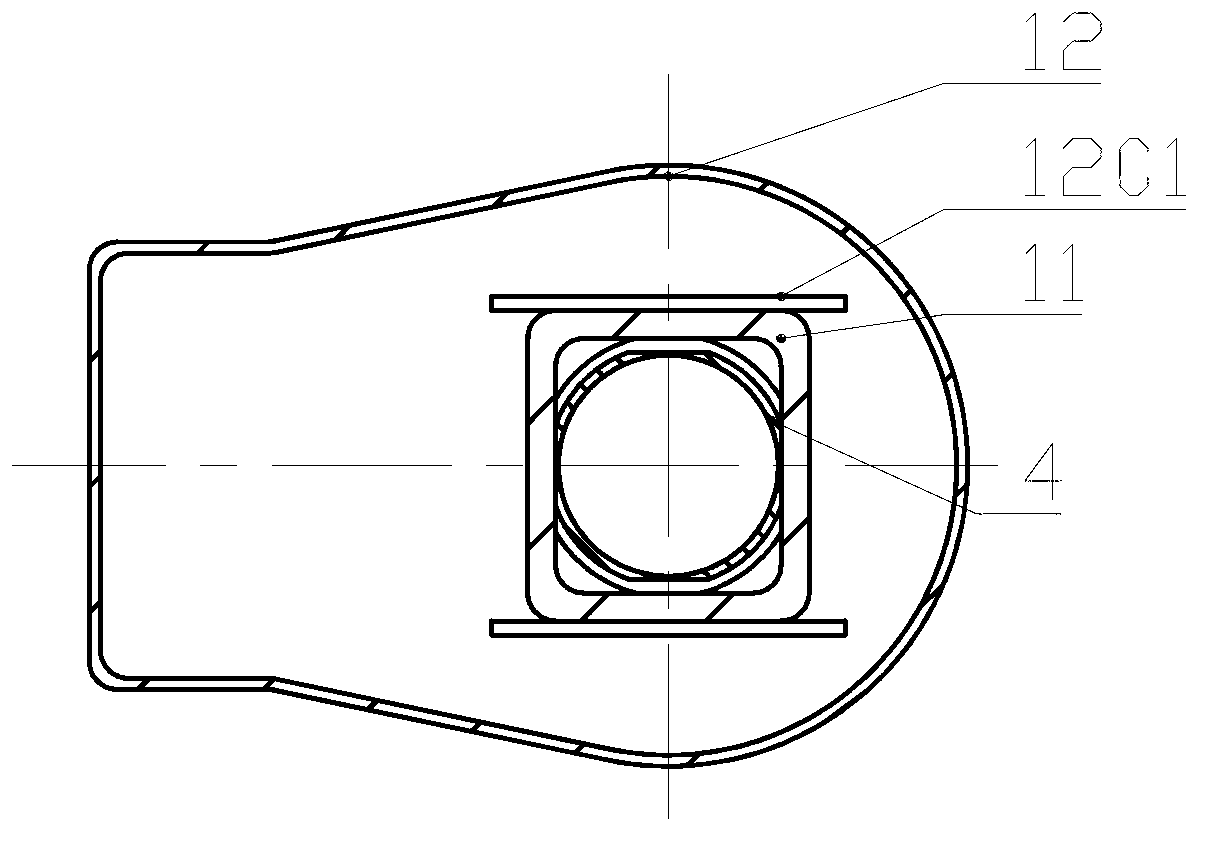 Automatic spiral hole milling device